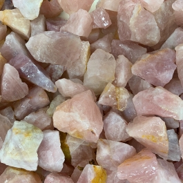 WireJewelry Rose Quartz Rough - Large Natural Gemstones in 3 LB Bag