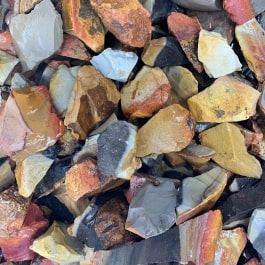 WireJewelry Desert Jasper Rough - Large Natural Gemstones in 3 LB Bag