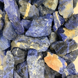 WireJewelry Sodalite Rough - Large Natural Gemstones in 3 LB Bag