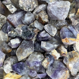 WireJewelry Amethyst "Grade A" Rough - Large Natural Gemstones in 3 LB Bag