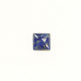Lapis 6mm Square Cabochon - Pack of 2