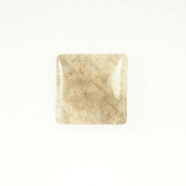 Smoky Quartz 10mm Square Cabochon - Pack of 2