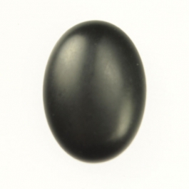 Matte Onyx 18x25mm Oval Cabochon