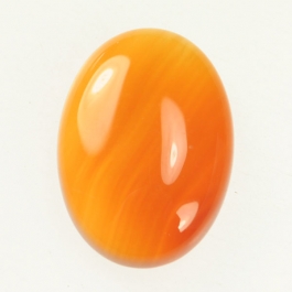 22x30mm Carnelian Oval Cabochon - Pack of 1