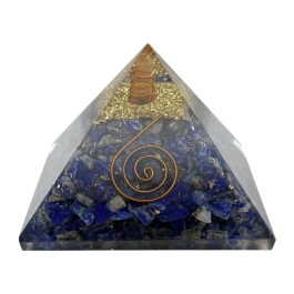 Lapis Orgonite Pyramid