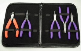 WireJewelry - Ultimate Wire-Pliers Jewelry Pliers with Case, Set of 5