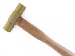 Brass Hammer, 9-1/8 Inches, 3 Ounces