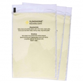 Sunshine Polishing Clothes, 3 Single Packs