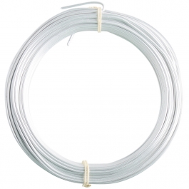 14 Gauge Matte Silver Enameled Aluminum Wire - 60ft