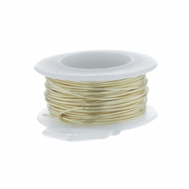 16 Gauge Round Silver Plated Gold Copper Craft Wire - 15 ft