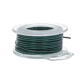 24 Gauge Round Teal Enameled Craft Wire - 60 ft