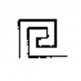 Designer Metal Stamps--Square Labyrinth