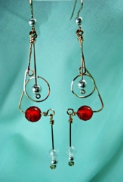 Sonja Kiser's Abstract Earrings