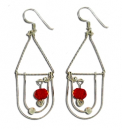 Sonja Kiser's Caged Bird Earrings