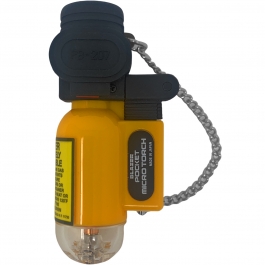 Blazer PB207 "The Torch" Butane Refillable Pocket Torch, Yellow