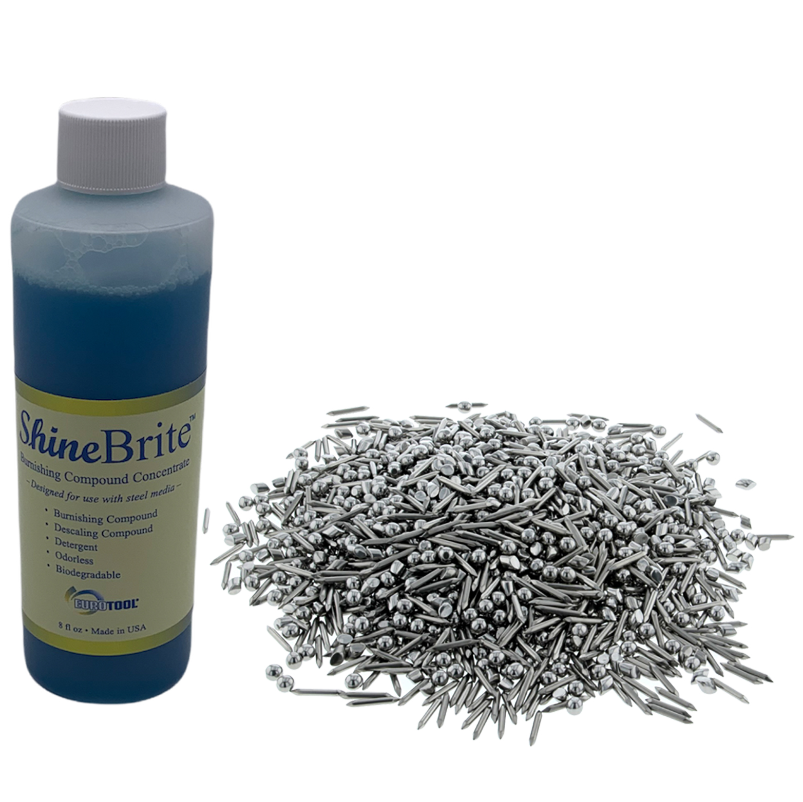 Shinebrite Silver Dip Cleaner - 8 Oz Jewelry Silver Metal