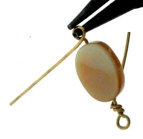 Mother-of-Pearl Disc-Link Bracelet