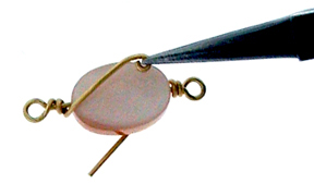 Mother-of-Pearl Disc-Link Bracelet