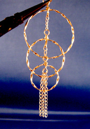 Twisted Circles Earrings