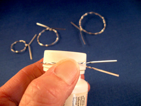 Twisted Circles Earrings