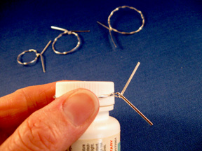 Twisted Circles Earrings