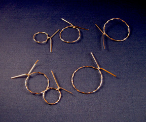 Twisted Circles Earrings