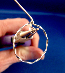 Twisted Circles Earrings