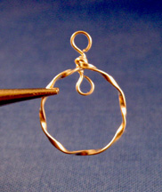 Twisted Circles Earrings