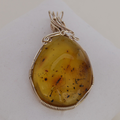 Wire Wrapped Pendant