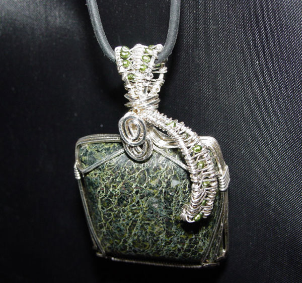 Darlene's Wire Wrapped Pendant