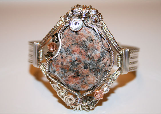 Granite Crystal Bracelet
