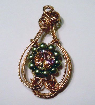 Wire Wrapped Pendant