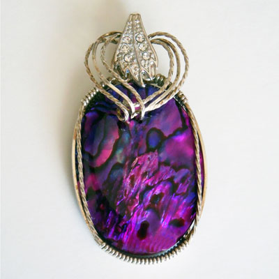 Wire Wrapped Pendant