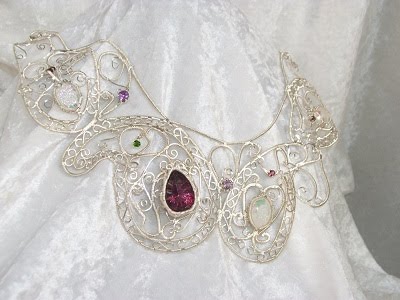 Paisley Wire Necklace