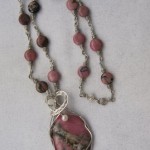 Rhodonite Necklace by Beverly Brown