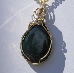 Bloodstone Pendant