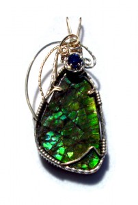 Freeform ammolite