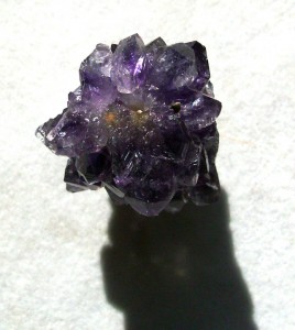 Amethyst stalactite