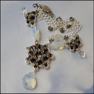 Lena Bugrimenko's Melted Ice Necklace