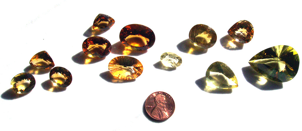 citrine gemstones