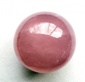 Rose quartz sphere