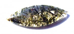 grass quartz cabochon