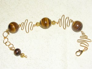 Tiger Eye bead bracelet