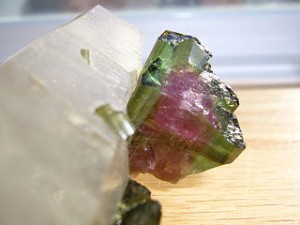 Watermelon Tourmaline crystal