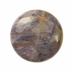 Flower sugilite cabochon, which is lepidolite.